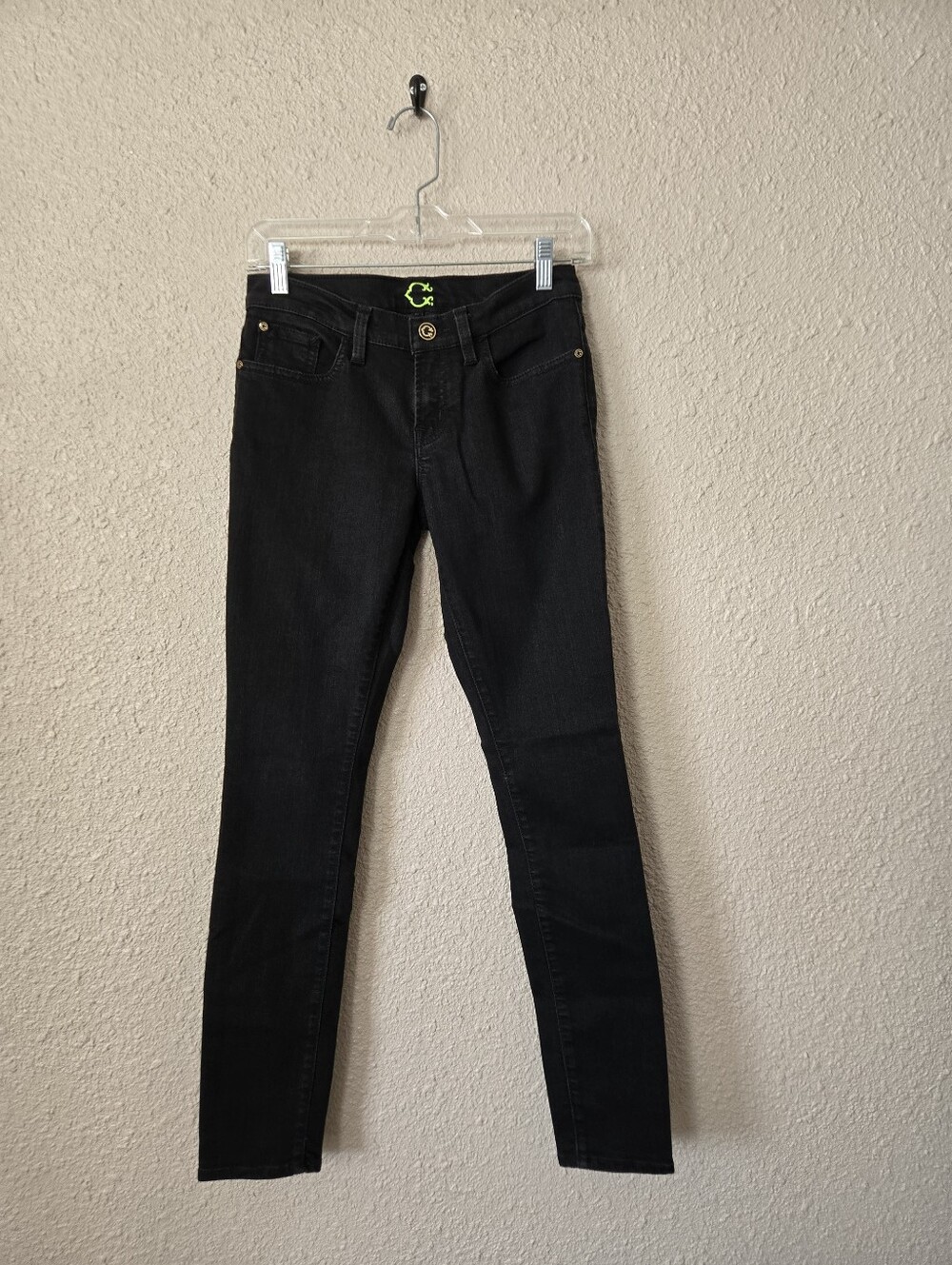 J Brand Black Skinny Jeans Waist Size 25 New #2B8649
